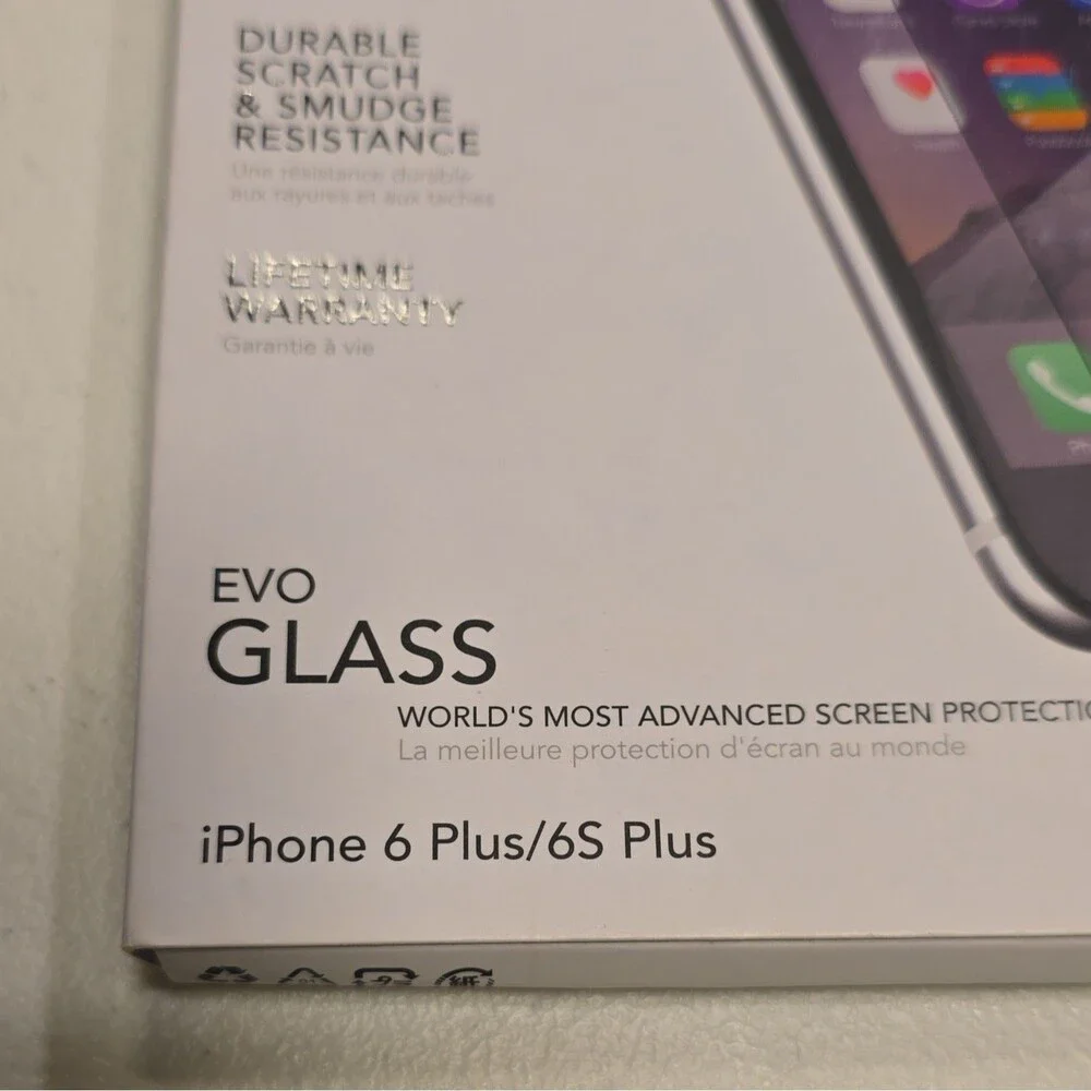 New Sealed Box tech21 Tempered Glass Screen Protector for iPhone 6 Plus/6S Plus